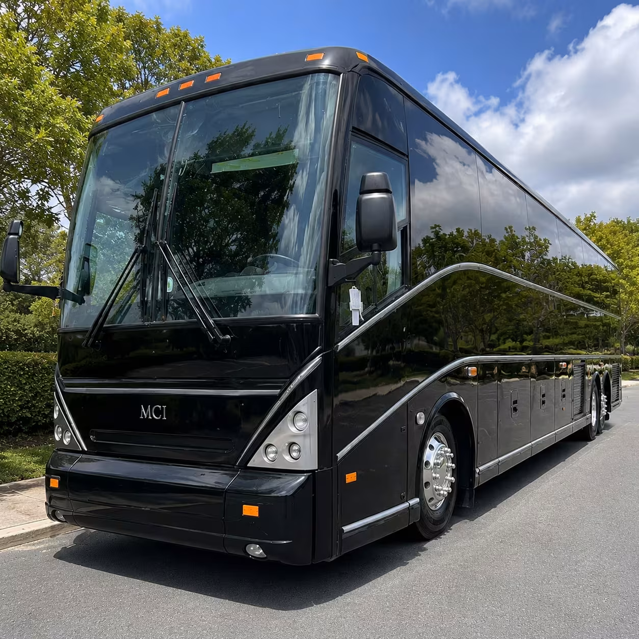 event transportation bus rentals in san mateo