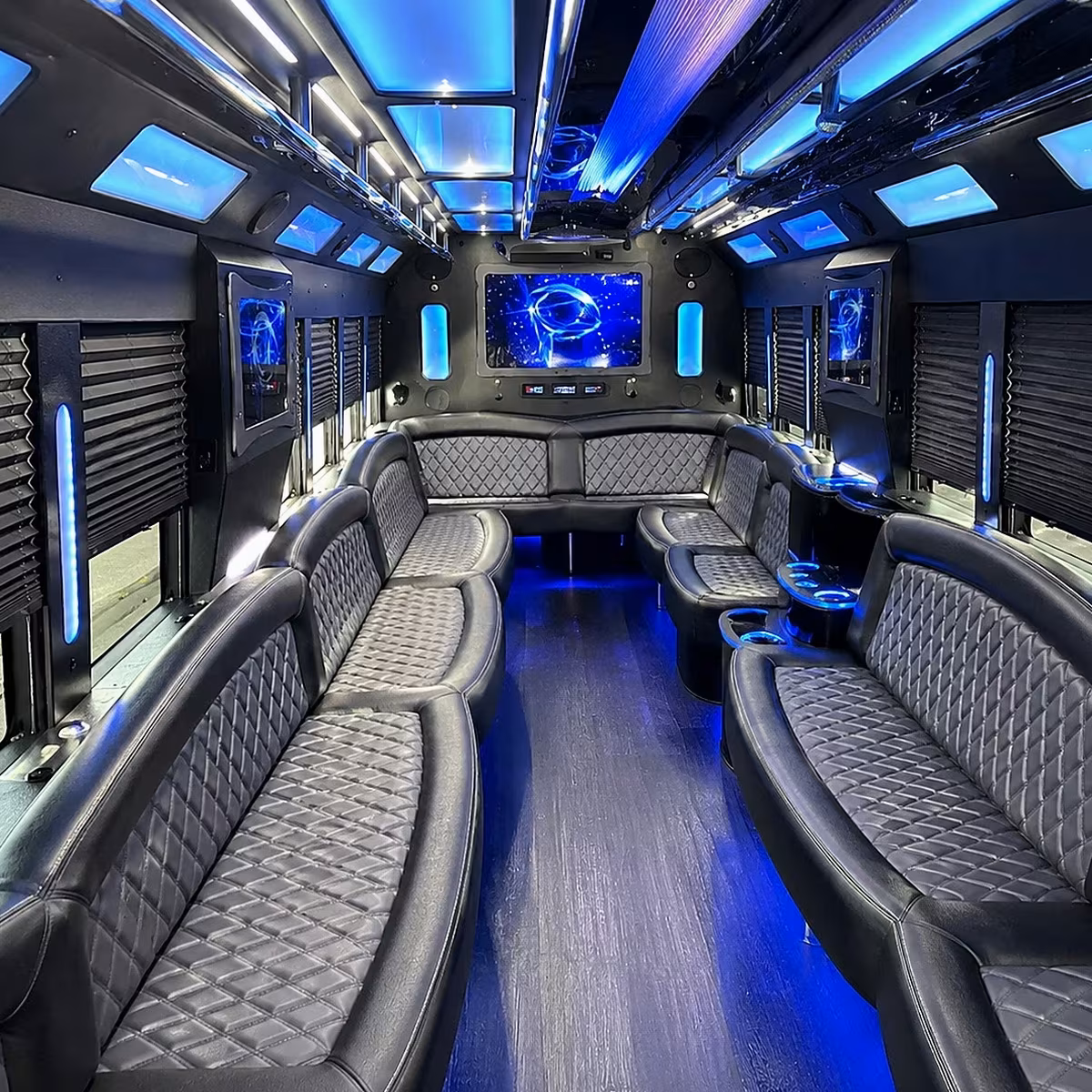 party bus interior